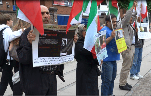 دانمارک - کپنهاگ:‌ تظاهرات علیه اعدام، سرکوب و  نقض حقوق بشر در ایران