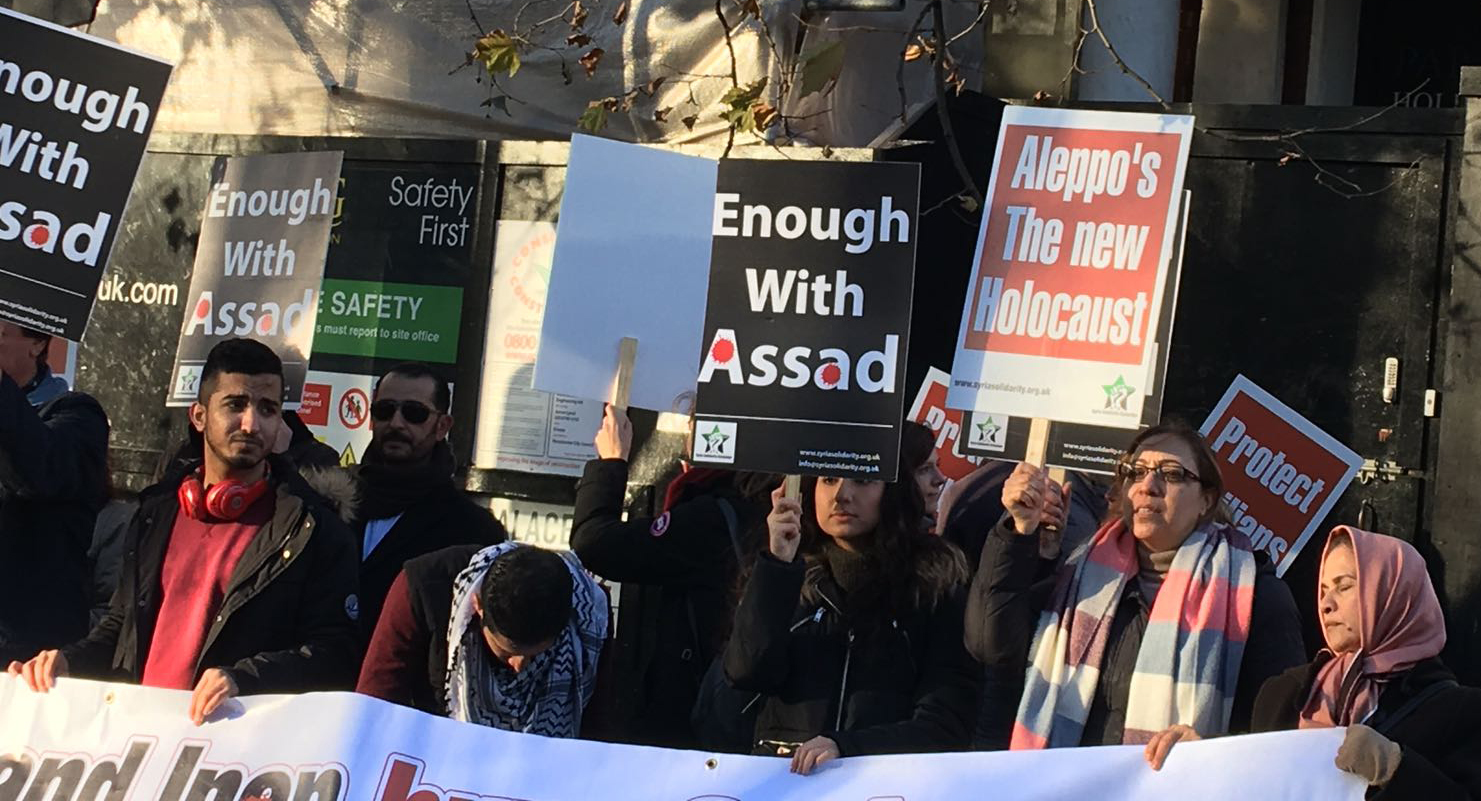 تظاهرات/مجاهدین/حلب/سوریه/لندن/انگلستان/