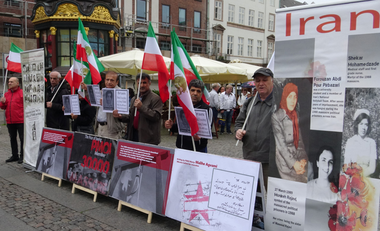 همبستگی با جنبش دادخواهی شهیدان قتل عام تابستان ۶۷ - فراخوان به محاکمه سران رژیم آخوندی - دانمارک