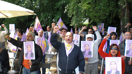 تحصن ژنو در حمایت از اشرف 