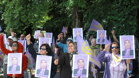 تحصن ژنو در حمایت از اشرف 