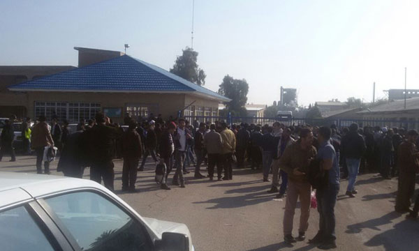 همبستگی ملی ایران اعتصاب کارگران کاغذ سازی شوش