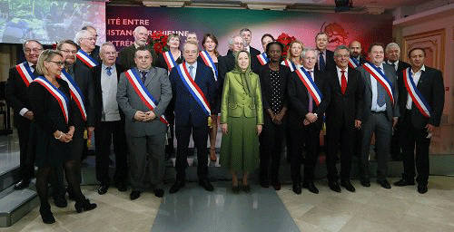 جلسه شهرداران فرانسه در اور سور اواز با حضور مریم رجوی