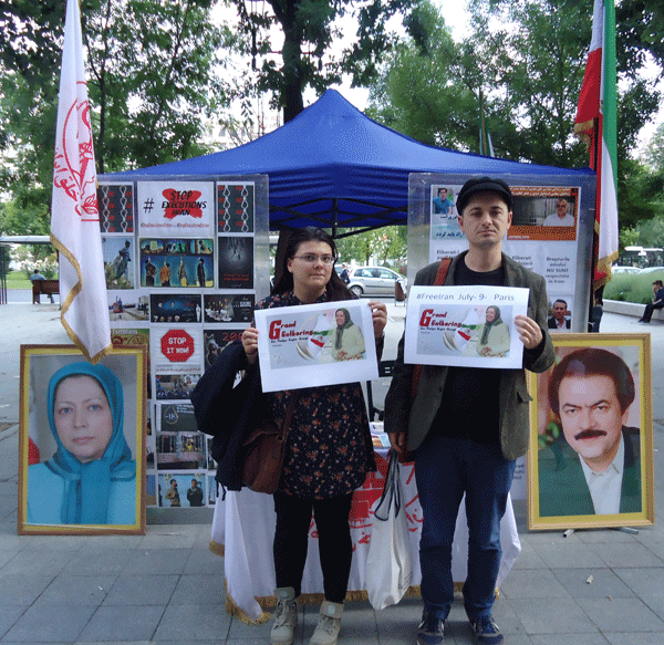 رومانی  بخارست:‌ افشاگری موج اعدام ها و نقض حقوق بشر توسط رژیم آخوندی در ایران