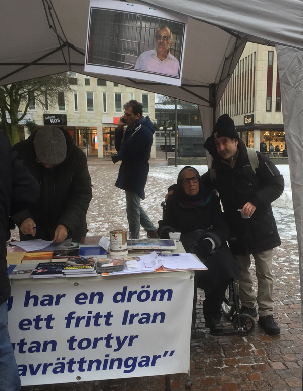 همبستگی با زندانیان سیاسی در ایران - سوئد - برس
