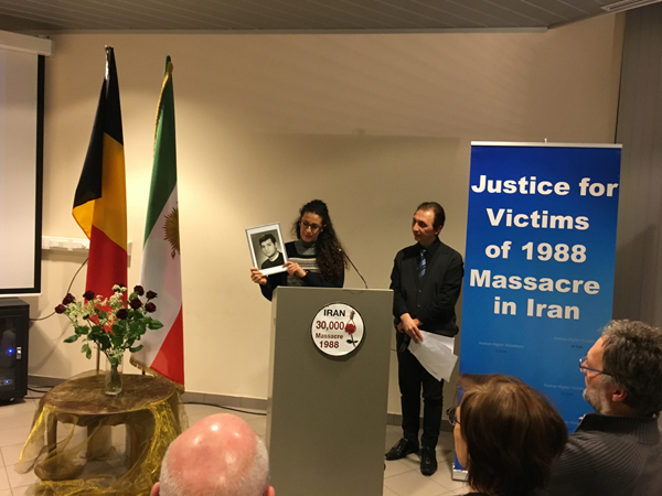 کنفرانس حقوق بشر در بروکسل - همبستگی با جنبش دادخواهی قتل عام ۶۷