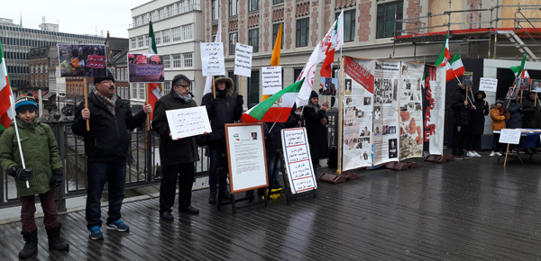 دانمارک - آرهوس-  حمایت از مردم بپاخاسته خوزستان و زندانیای سیاسی در ایران