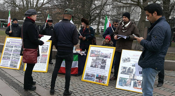 افشاگری نقض حقوق بشر در ایران - سوئد - مالمو
