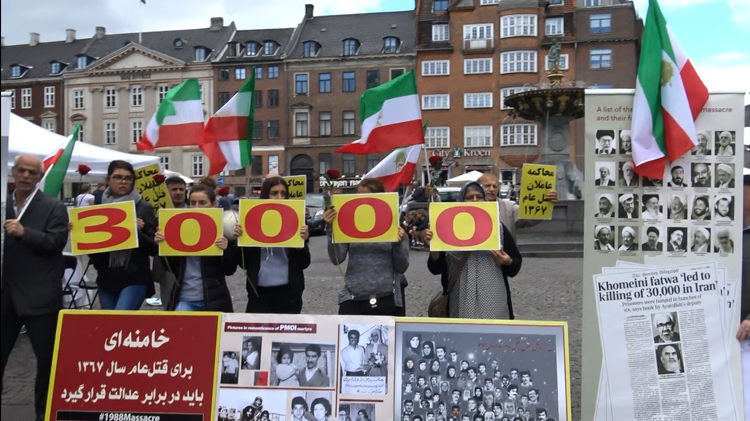 همبستگی با کارزار بین المللی دادخواهی قتل عام شهیدان ۶۷ در دانمارک - محکومیت موج اعدامها در ایران