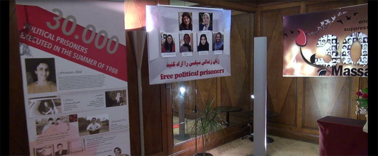 بروکسل - همبستگی با زندانیان سیاسی اعتصابی در زندان گوهردشت کرج