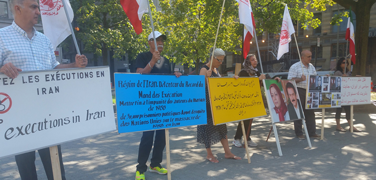 کاراز جنبش دادخواهی قتل عام تابستان ۶۷ در مونترال کانادا