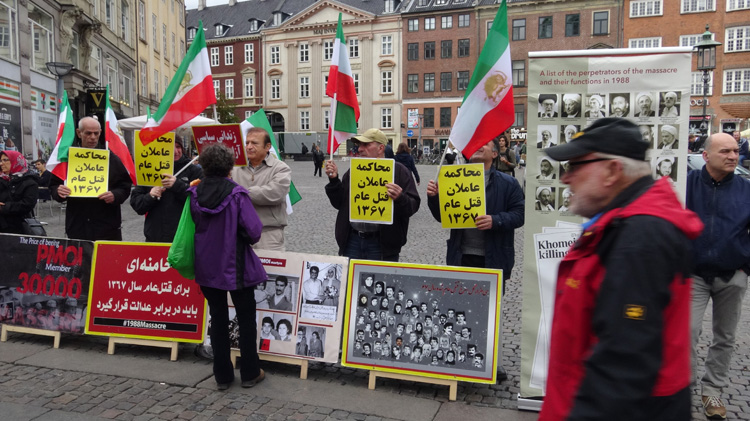 همبستگی با جنبش دادخواهی قتل عام تابستان ۶۷ در دانمارک