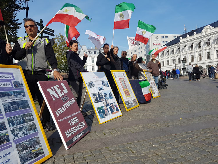 محکومیت موج اعدامها و نقض وحشتناک حقوق بشر در ایران  در سوئد