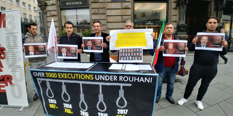 محکومیت موج فزاینده اعدامها در ایران - اتریش  - وین