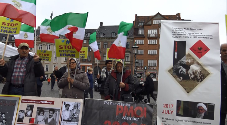 تجمع درمقابل عفو بین الملل در دانمارک - همبستگی با جنبش دادخواهی
