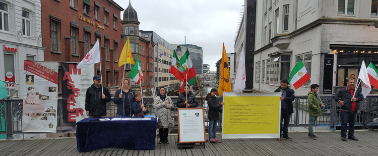 دانمارک - آرهوس - همبستگی با جنبش سراسری دادخواهی 