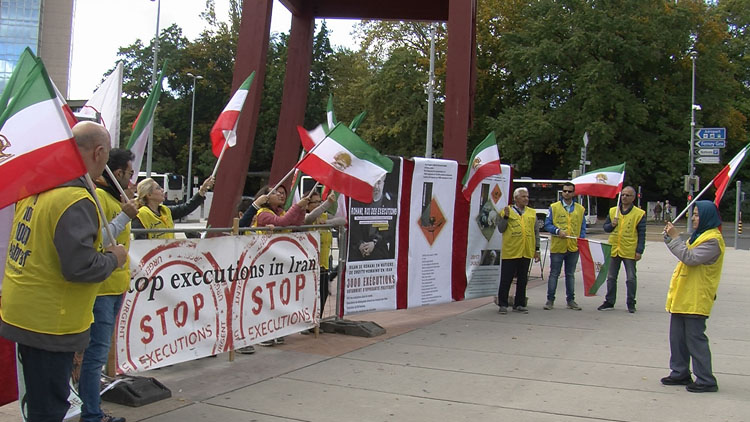 تظاهرات نه به اعدام در ایران - سوئیس - ژنو