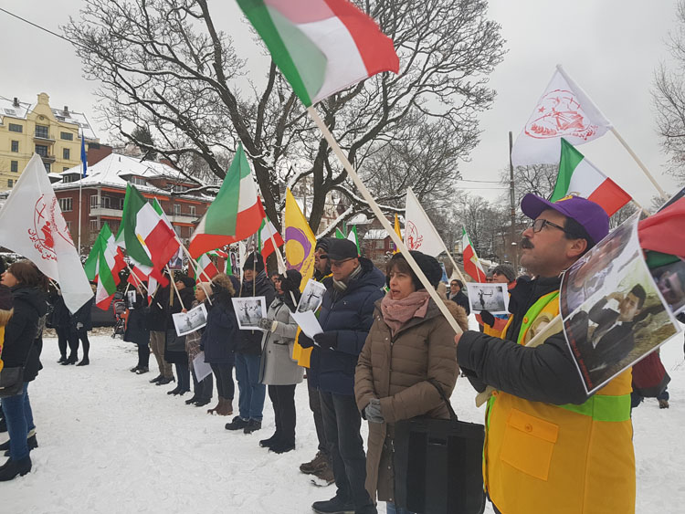 ادامه کارزار جهانی ایرانیان آزاده در همبستگی با قیام سراسری مردم ایران