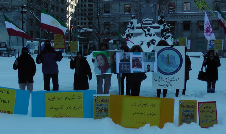 ادامه کارزار جهانی ایرانیان آزاده در همبستگی با قیام سراسری مردم ایران