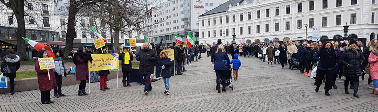 تظاهرات در همبستگی با قیام ایران در کشورهای مختلف جهان