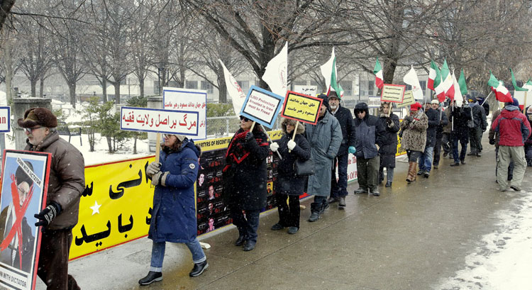 تظاهرات سراسری ایرانیان آزاده در همبستگی با قیام مردم ایران