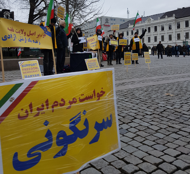 تظاهرات سراسری ایرانیان آزاده در همبستگی با قیام مردم ایران