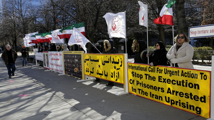 تظاهرات در کانادا(اتاوا،‌ تورنتو) در همبستگی با قیام مردم ایران