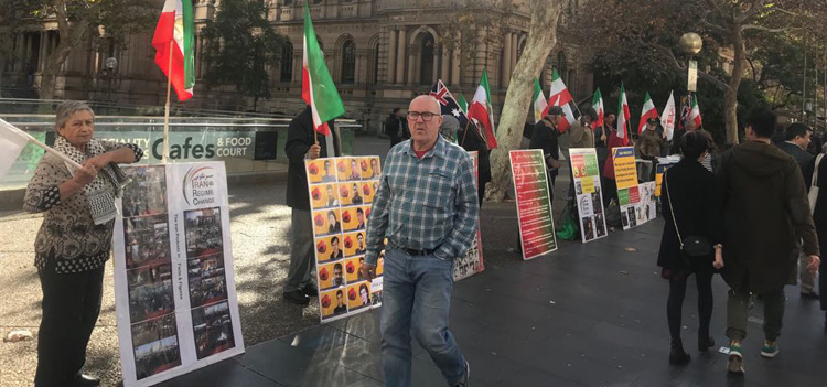همبستگی  و حمایت ایرانیان آزاده با گردهمایی بزرگ مقاومت در پاریس