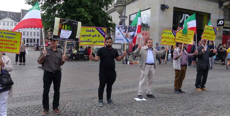 همبستگی و حمایت بین المللی ایرانیان آزاده با گردهمایی بزرگ مقاومت در پاریس - ۹ تیر