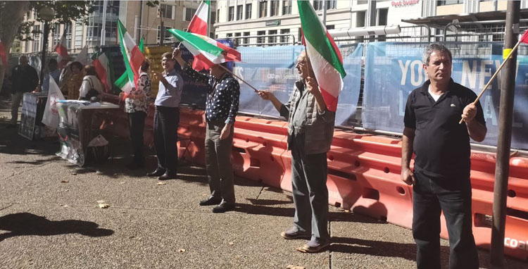 همبستگی ایرانیان آزاده در استرالیا با هموطنان سیل زده 