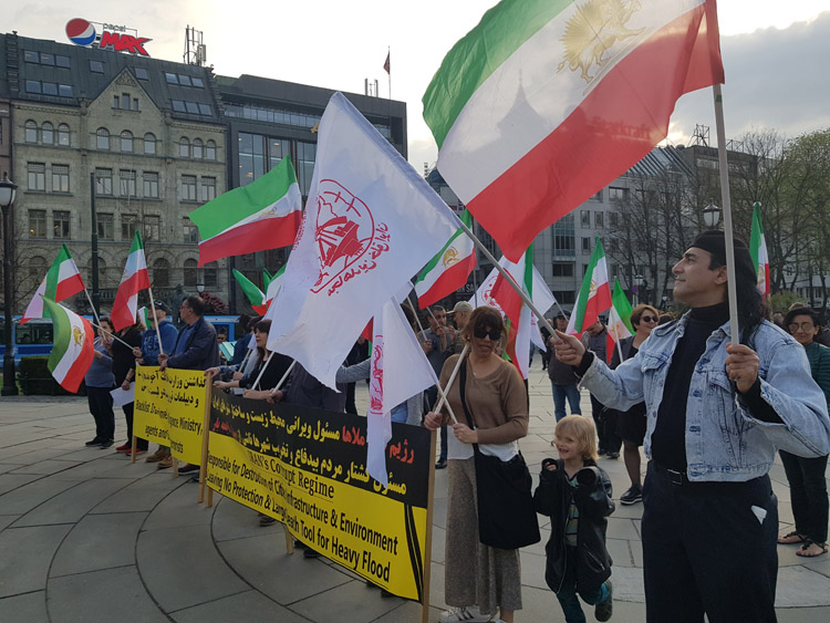 حمایت ایرانیان آزاده در نروژ از لیست گذاری تروریستی سپاه پاسداران