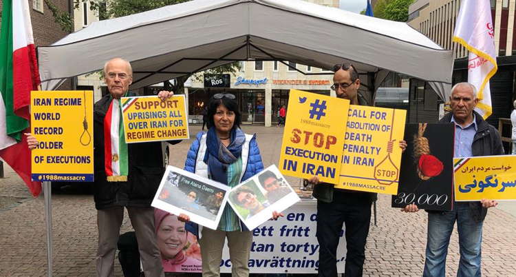 تظاهرات ایرانیان آزاده در شهرهای سوئد - حمایت از اعتراضات در شهرهای میهن