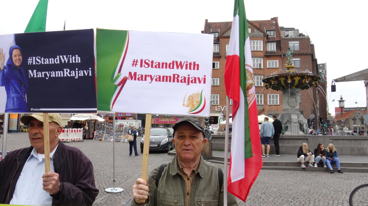 دانمارک - همبستگی با قیام مردم ایران 