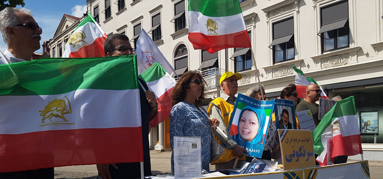 سوئد - همبستگی با مقاومت و قیام مردم ایران 