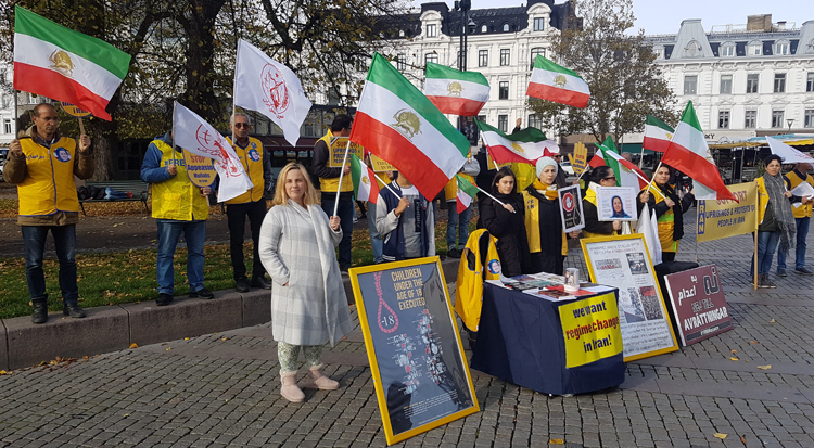 محکومیت اعدام‌ها و نقض حقوق بشر در ایران - سوئد - مالمو