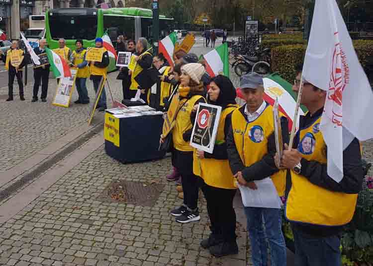 تظاهرت در مالمو- محکومیت نقض حقوق بشر در ایران