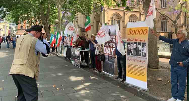 تظاهرات در استرالیا - محکومیت اعدام‌ها و نقض سیستماتیک حقوق بشر در ایران