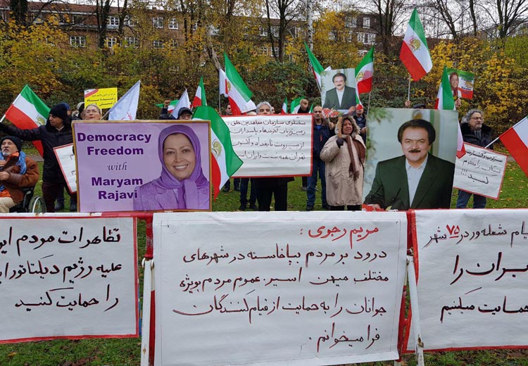 همبستگی ایرانیان آزاده با قیام قهرمانانه مردم و جوانان شورشی در ایران 