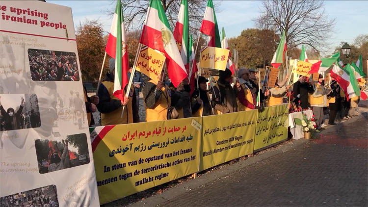 همبستگی ایرانیان آزاده با قیام قهرمانانه مردم و جوانان شورشگر در ایران 