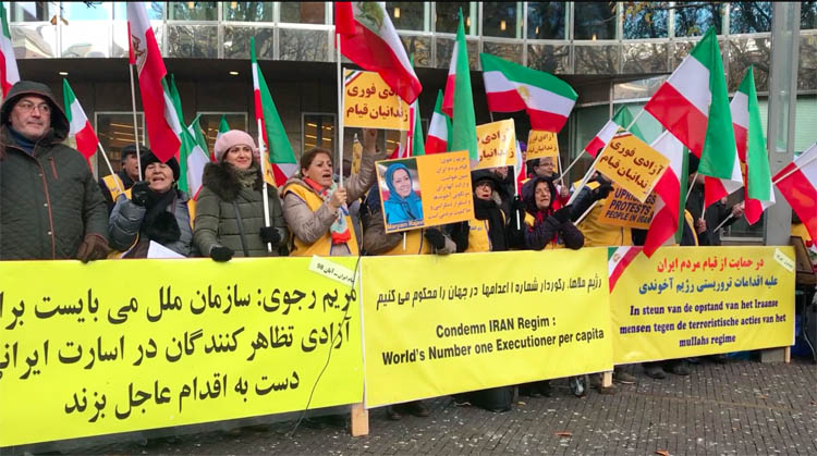 همبستگی ایرانیان آزاده با قیام قهرمانانه مردم و جوانان شورشگر در ایران 