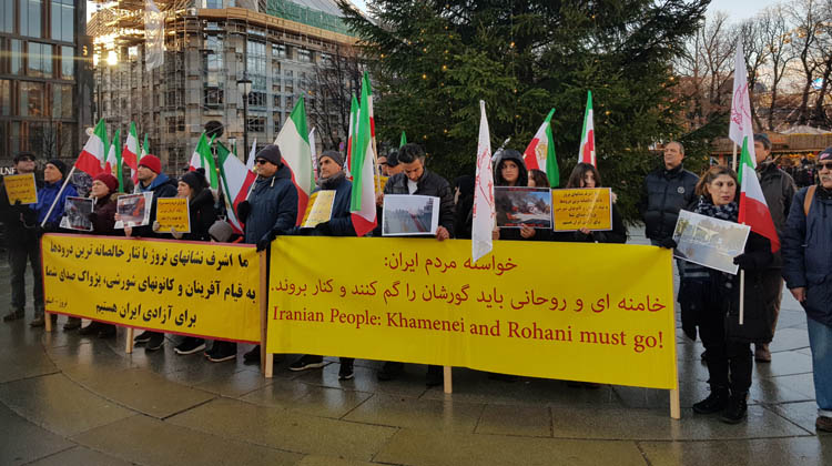 همبستگی و حمایت اشرف‌نشانان در سراسر جهان با قیام سراسری مردم ایران