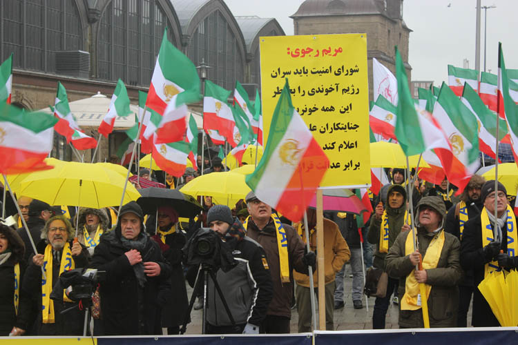 همبستگی و حمایت اشرف‌نشانان در سراسر جهان با قیام سراسری مردم ایران