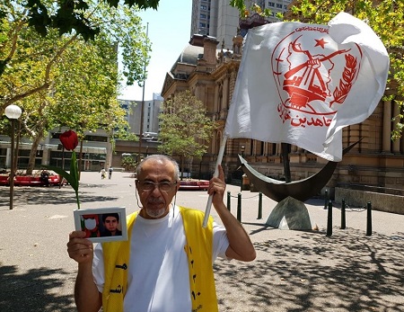 گرامیداشت چلهم شهیدان قیام ایران در سیدنی