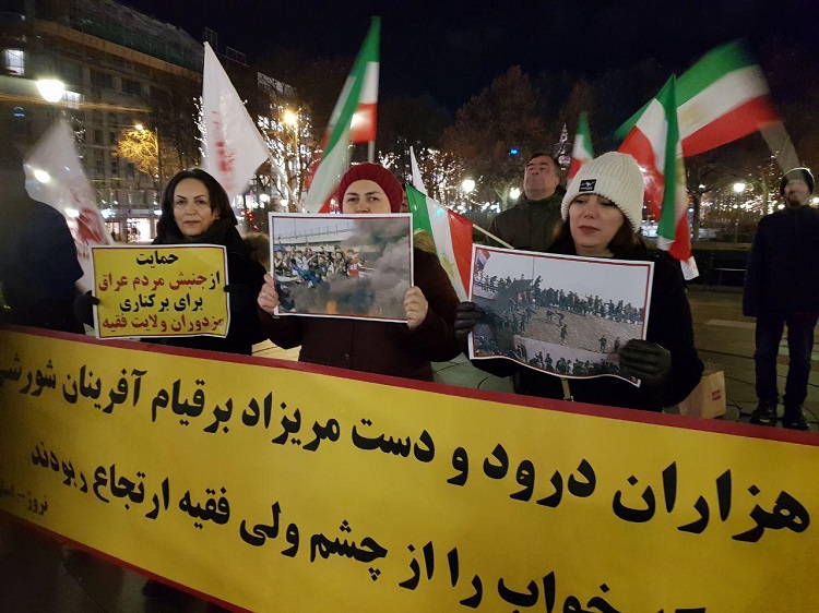 خروش ایرانیان در کشورهای مختلف جهان در حمایت از قیام مردم ایران