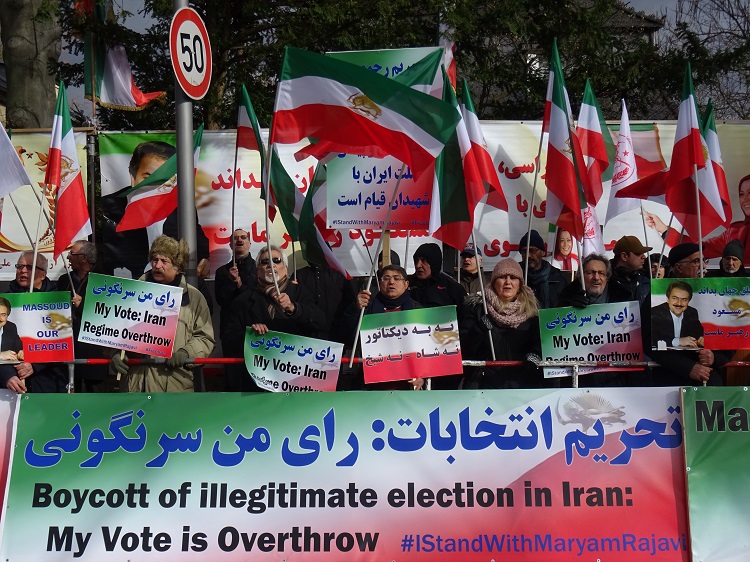 کارزار جهانی ایرانیان آزاده - تحریم نمایش انتخابات مجلس آخوندی