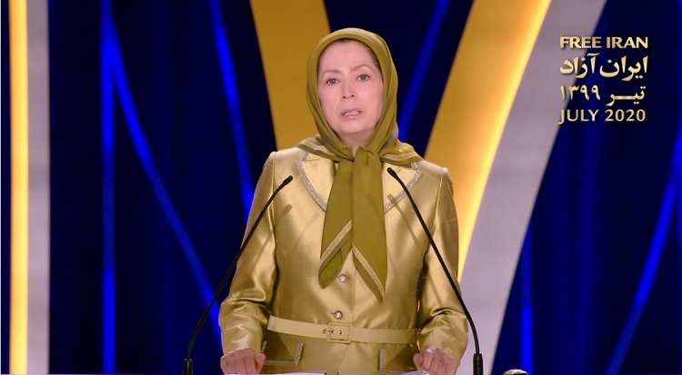 سخنرانی خانم مریم رجوی در کنفرانس جهانی تروریسم رژیم آخوندی 
