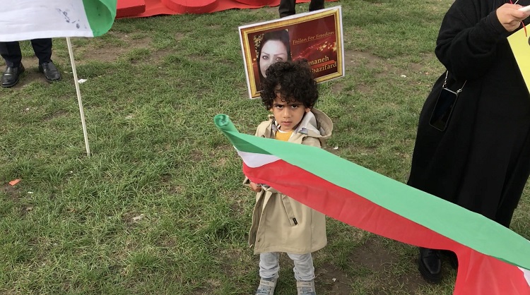 بروکسل - تظاهرات ایرانیان در مقابل مقر اتحادیه اروپا