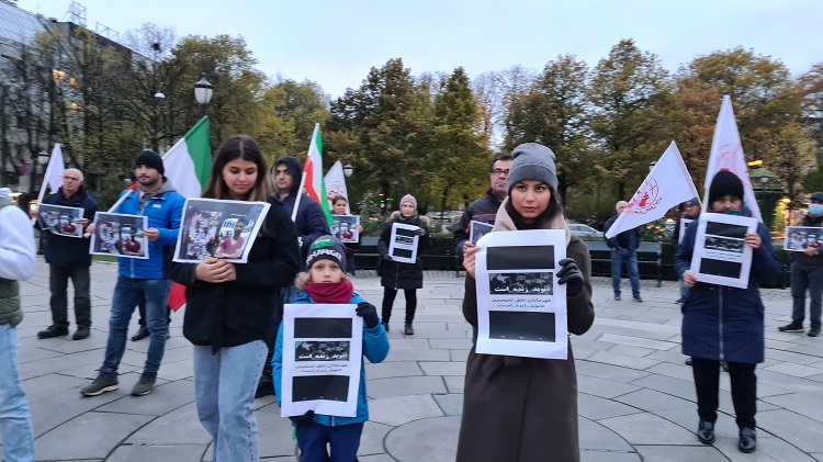 تظاهرات ایرانیان آزاده در کشورهای مختلف محکومیت نقض حقوق بشر در ایران