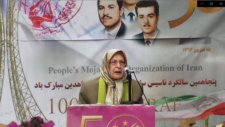 درگذشت مادر مجاهد فاطمه کریمی (مادر فرزانه‌سا) در آلمان- پیام تسلیت خانم مریم رجوی