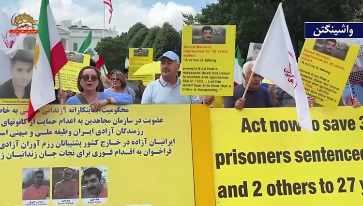 تظاهرات ایرانیان آزاده در آمریکا‌، کانادا و انگلستان